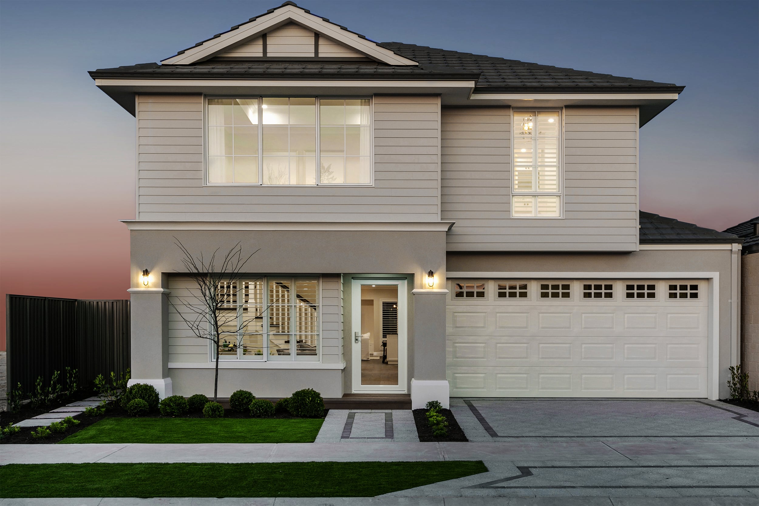 Heritage Profile with Stockton Windows in Colorbond® Surfmist