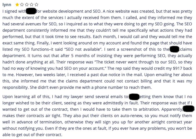 SEO Horror Story 12
