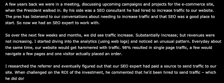 SEO Horror Story 2
