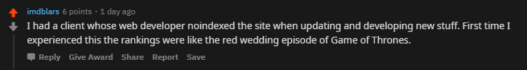 SEO Horror Story 9