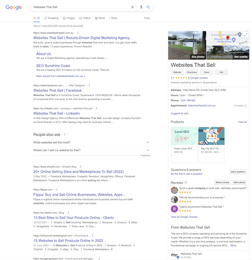 Brand on Google