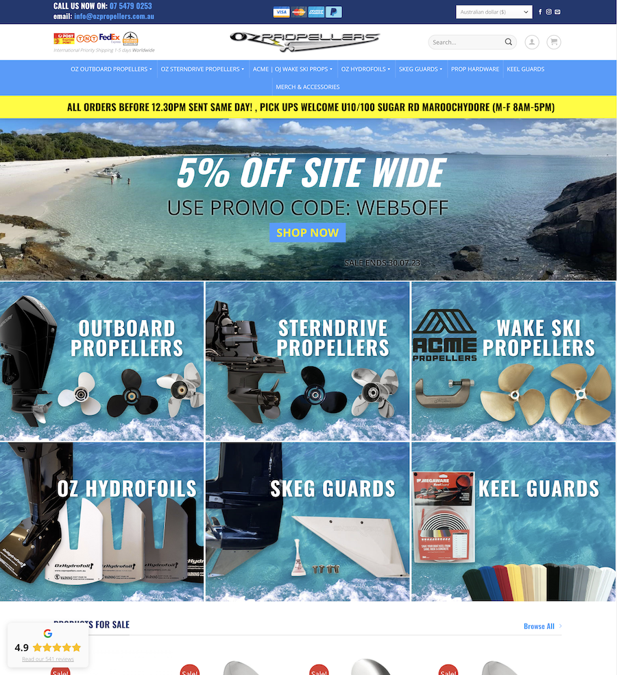 ecommerce website example