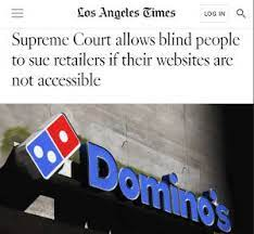 robles v's domino's news article