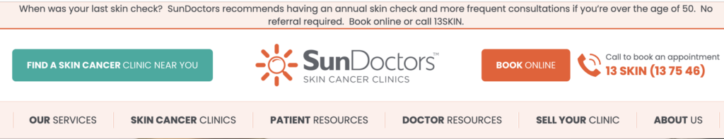 Skin Clinic Header