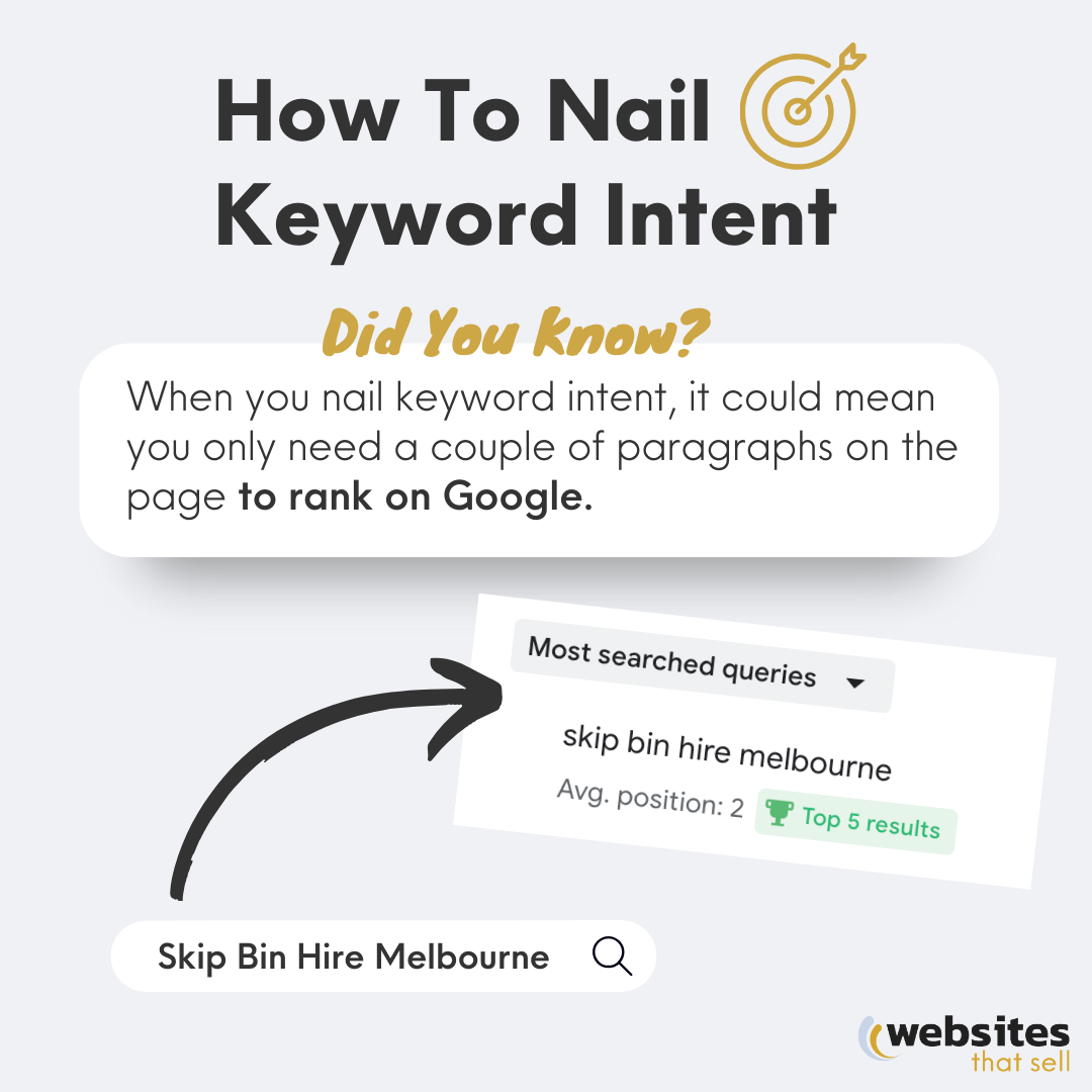 How To Nail Keyword Intent