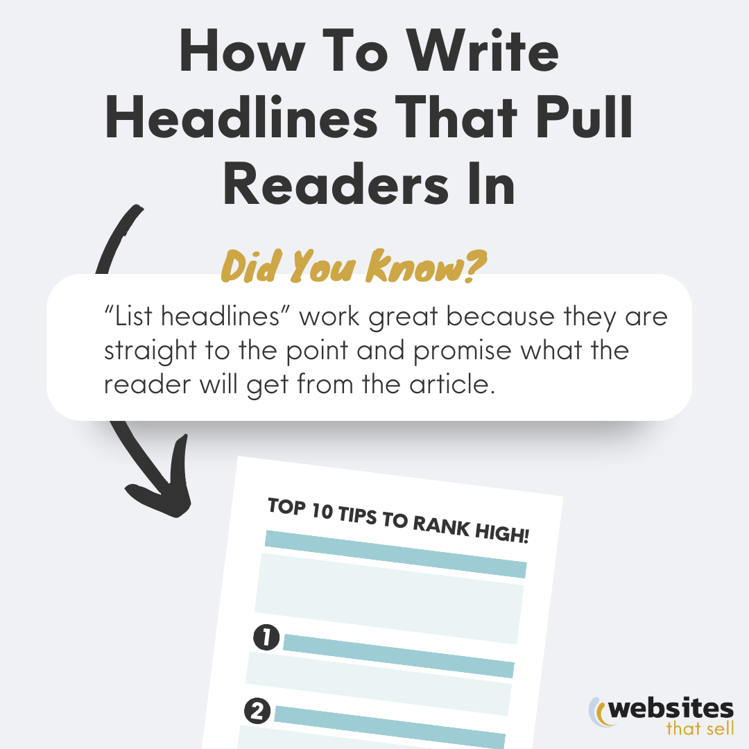 How To Write Headlines That Pull Readers In