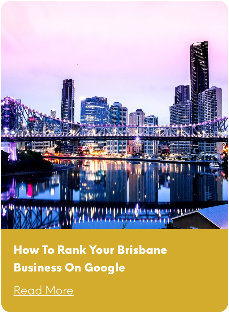 featured image of article that discusses how to rank your Brisbane business on Google