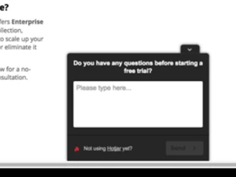 example of a slide in survey