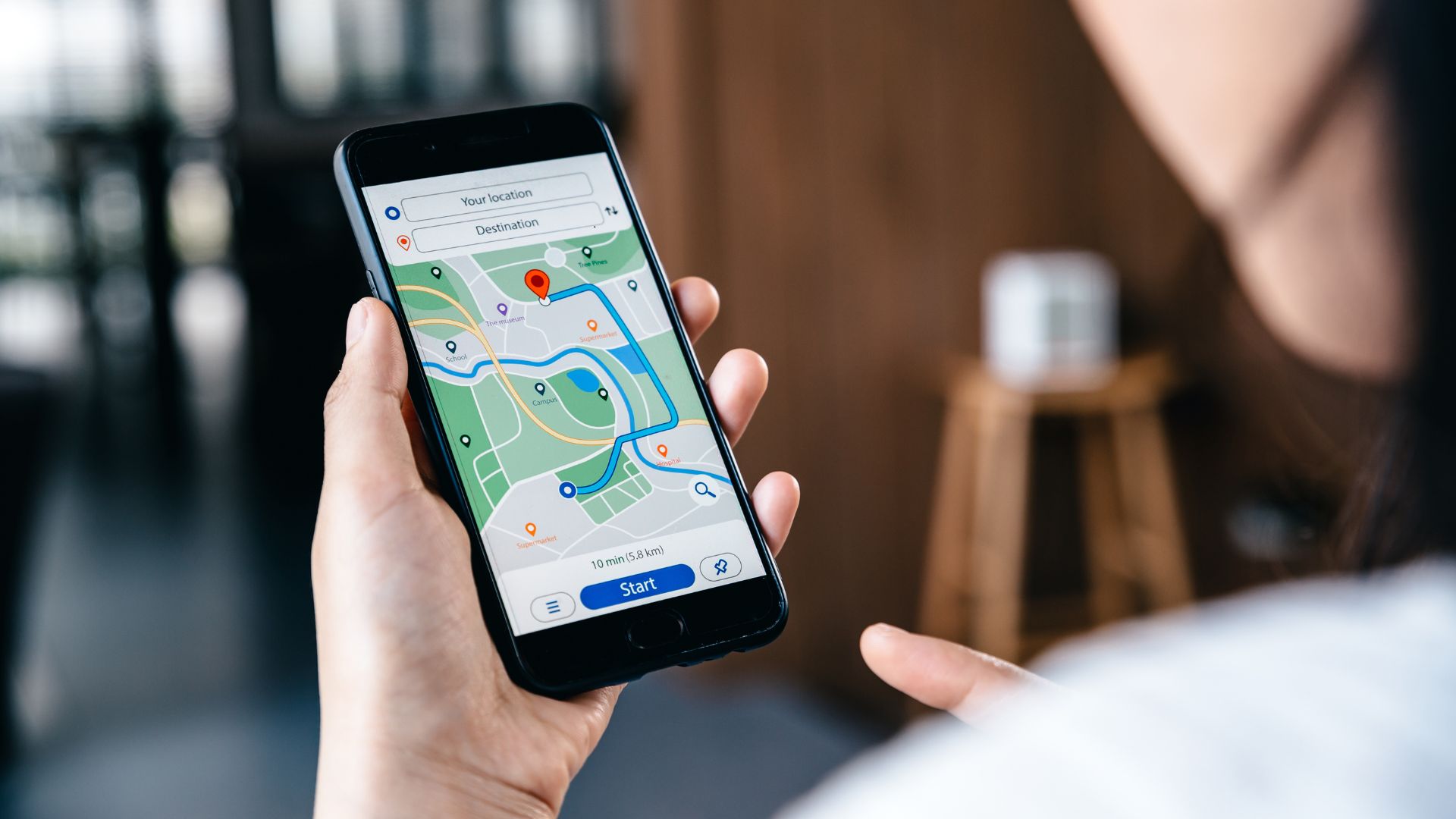 using google maps to find a business