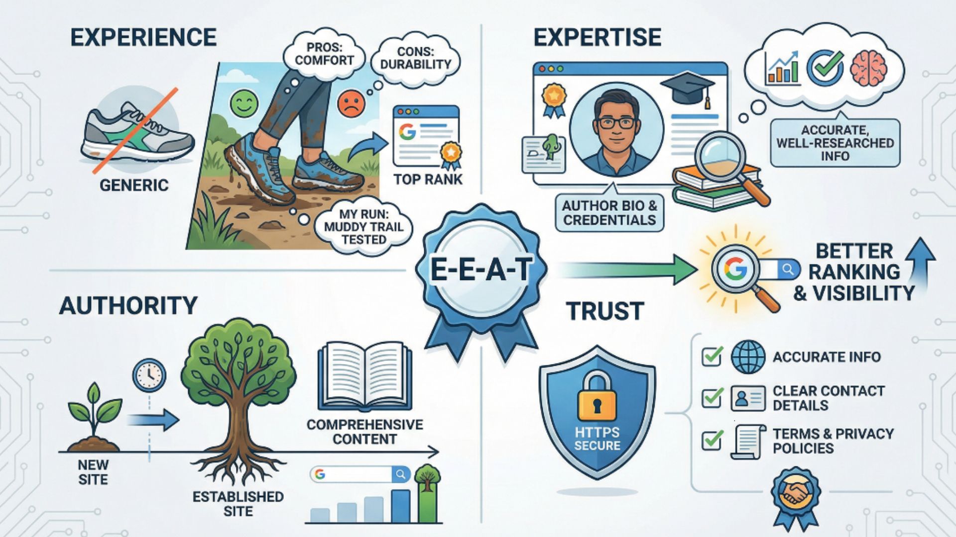 google EEAT principals